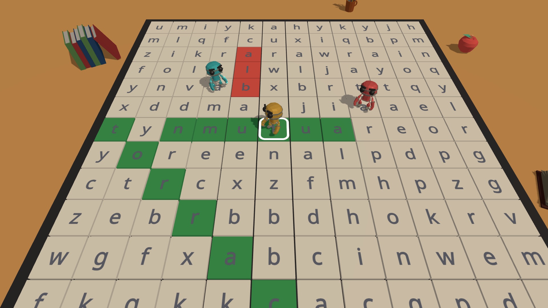 Robo Word Finder gameplay